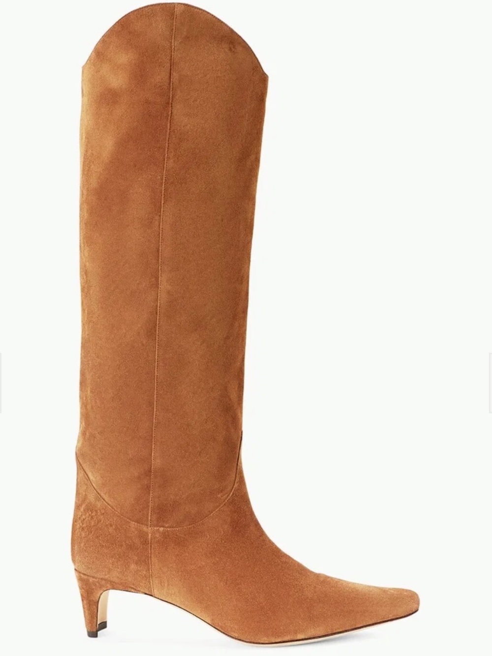 STAUD Western Suede Wally Boots